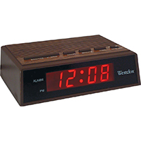 Westclox 22690 Alarm Clock; LED Display