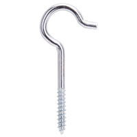 HOOK CEILING STL NO 6 BRT ZNC