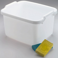 11.5QT WHT Dish Pan            *