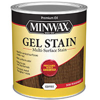 MINWAX GEL STAIN COFFEE QUART