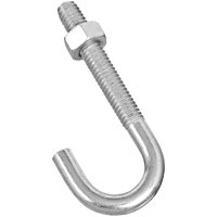 NAT-N232918 BOLT J-HOOK 5/16X3 Z