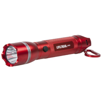 LIFE+GEAR AA35-60538-RED Flashlight, AAA Battery, LED Lamp, 500 Lumens