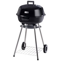 Omaha KY220188 Charcoal Kettle Grill; 2 -Grate; 247 sq-in Primary Cooking