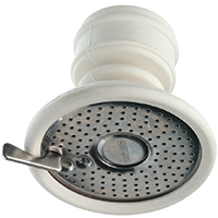 AERATOR RUBBER SLIP 2.2GPM WHT