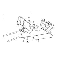 WHEELBARROW PARTS BOX WT/WHEEL