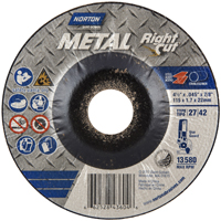 WHEEL GRIND METAL ALOX 4-1/2IN