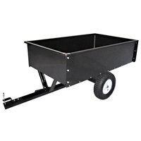 STEEL BLACK DUMP CART 1500LB