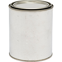 QUART EMPTY PAINT CAN W/ LID