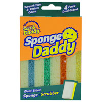 SPONGE SCRUB DADDY 4 PACK