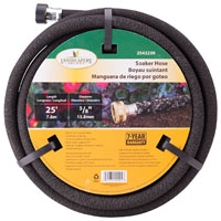 Landscapers Select HOSE-25-B-53L Soaker Hose, 25 ft L, Brass Male and Female