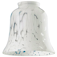 8135300 2.25INWHT BELL PENDANT