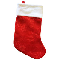 Santas Forest Christmas Stockings | Value Plush | 19 Inch