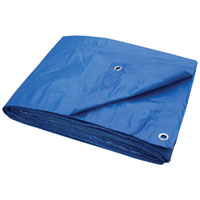 ProSource T1216BB70 Tarpaulin, 16 ft L, 12 ft W, 3.5 mil Thick,