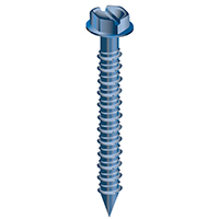 SCREW CONC.HEX.HD3/16X4"  676J