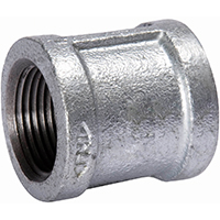 COUPLING MALLEABLE GALV 3IN