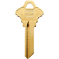 KEY BLANK SCHLAGE BRASS SC4BR