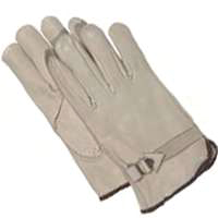 GLOVE GRAIN COWHIDE UNLINED L