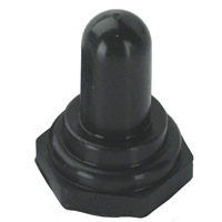 COVER TOGGLE SWITCH RUBBER BLK