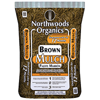 MULCH BROWN 2 CUBIC FEET