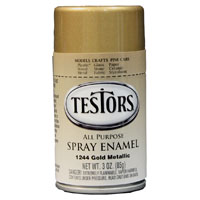 1244 SPRAY ENAMEL GOLD 3OZ