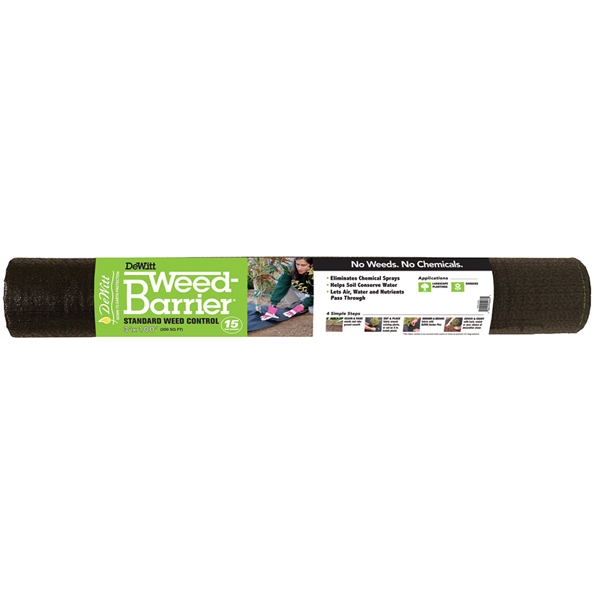 BARRIER WEED 15YR BLK 3X100FT