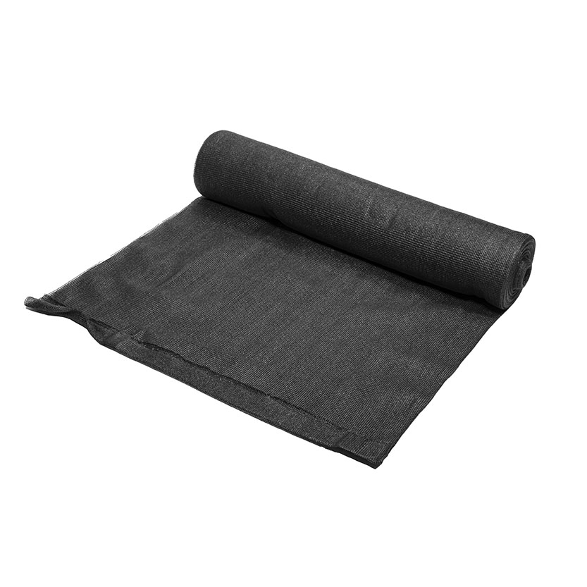 ROLL FBRC KNITTED BLK 6X100FT
