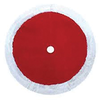 48" TREE SKIRT RED/WHITE