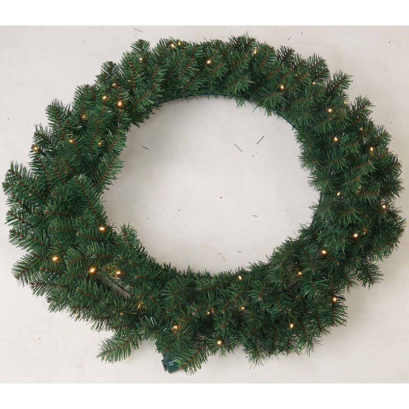 WREATH SHEARED NOBLE CLR 36IN