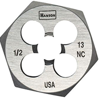 DIE HEXAGON 7/8IN-9NC STEEL