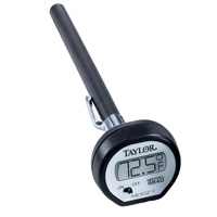 Taylor 9840 Thermometer,-58 to 302 deg F, LCD Display, Red