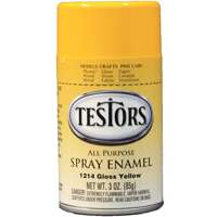 1214 SPRAY ENAMEL YELLOW 3OZ