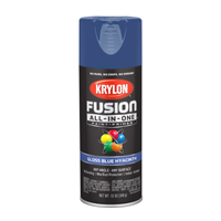 Krylon Fusion K02703007 Primer and Spray Paint, Gloss, Blue Hyacinth, 12 oz,