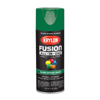 Krylon Fusion K02724007 Primer and Spray Paint, Gloss, 12 oz, Aerosol Can