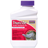 Bonide 803 Thuricide Bacillus Thuringiensis, Liquid, 1 pt Bottle