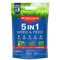 5 In 1 Weed & Feed 24 Lb Bag