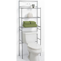 ZEN-2623NN BATH SHELVES 3-SHELF