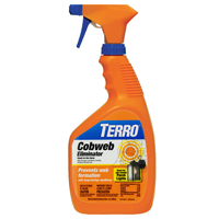 TERRO T2360 Cobweb Eliminator, Liquid, Vinegar Like, 1 qt Bottle