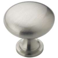 KNOB CABINET 1-1/4IN SAT NKL