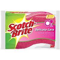 DELICATE DUTY SCRUB SPONGE 3PK