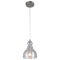 PENDANT MINI BN W/CLR GLS 1LT