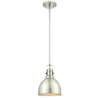 Westinghouse 6345500 Mini Pendant Light, 120 V, 1-Lamp, Incandescent, LED Lamp, Metal Fixture, Brush