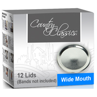 Lid Wide Mouth 12 Pack