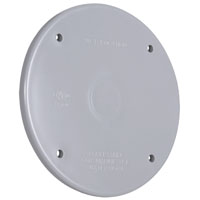 COVER BLANK ROUND GRAY