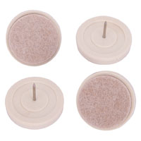 GLIDE BASE NAIL W/FELT 1-1/2IN