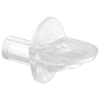 PEG SHELF SUPPORT MINI CLEAR