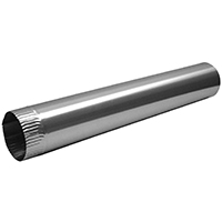 PIPE VENT ALUMINUM 3X24IN