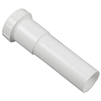 TUBE EXTEN SLIP 1-1/2X6IN WHT