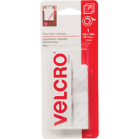 91326 VELCRO CLEAR TAPE3/4X18"