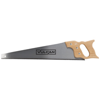 Vulcan JLO-081 Handsaw, 20 in L Blade, 8 TPI TPI, Steel Blade, Wood Handle,