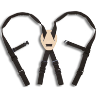 SUSPENDER HD PADDED BLACK